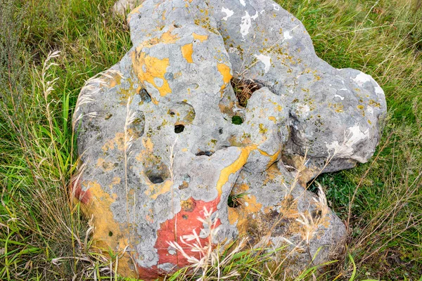 Ιερές Πέτρες Στην Περιοχή Από Χωριό Της Krasnogorye Πέτρες Μάγισσες — Φωτογραφία Αρχείου