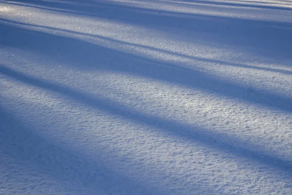 Textura Nieve Con Sombras — Foto de Stock