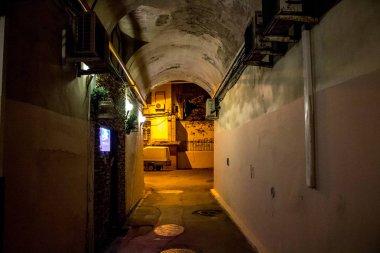 Moskova, Rusya - Eylül 2015: Transfer yarda arasında