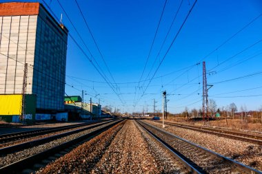 Demiryolu parça köyü yakınlarında