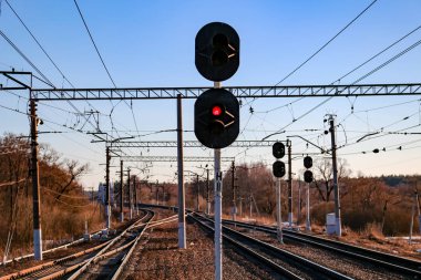 Detchino, Rusya Demiryolları. Kırmızı Demiryolu trafik ışıkları