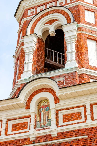 Belfry Church Archangel Michael Pada Tahun 1774 Desa Krasnoye Distrik — Stok Foto