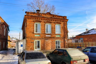 Borovsk, Rusya - Kasım 2016: Street Borovsk 