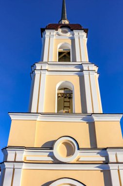 Virgin Nikolsky 19. yüzyılda sonunda Doğuş Kilisesi. Zhukovsky bölge, Kaluzhskaya region, Rusya Federasyonu