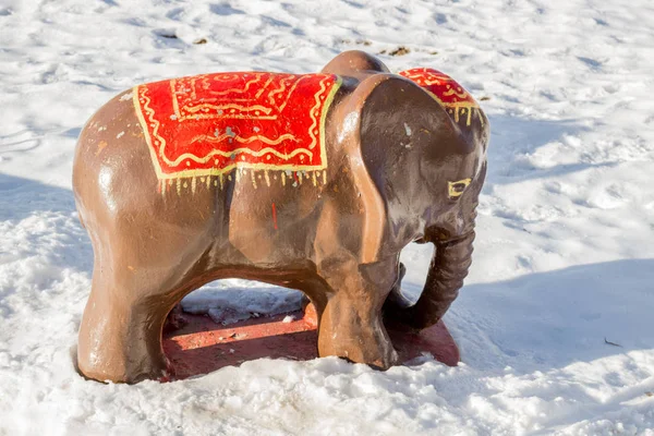Парк Скульптуры Индийский Слон — стоковое фото