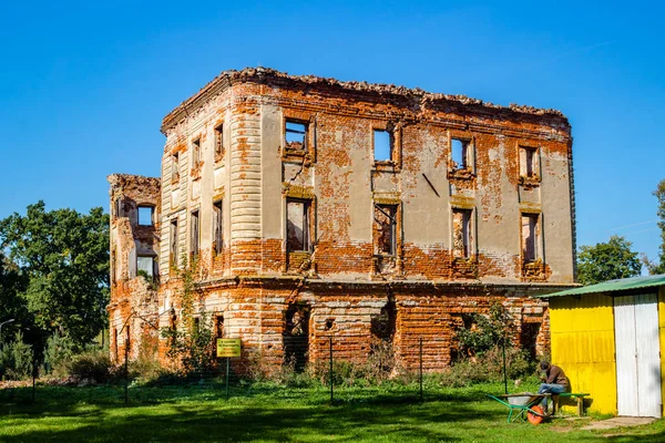 Belkno Rusia Septiembre 2017 Ruinas Una Mansión Ruinas Del Siglo — Foto de Stock