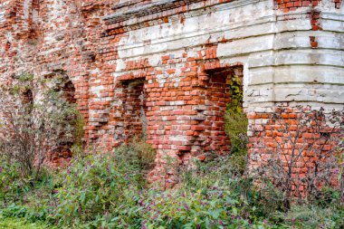 18. yüzyıl, yıkık bir manor dışarıda mahveder. Belkino, Rusya Federasyonu