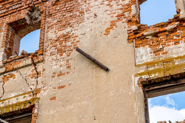 18. yüzyıl, yıkık bir manor dışarıda mahveder. Belkino, Rusya Federasyonu