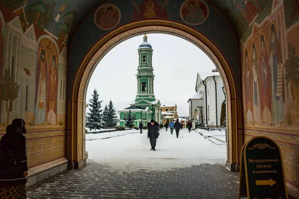 Kozelsk Rusia Enero 2019 Monasterio Optina Pustin Región Kaluzhskiy Rusia — Foto de Stock