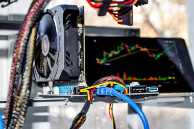 Ev araştırma grubu için araştırma cryptocurrency, görünümü Kapat