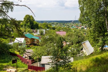 Yazlık bahçe binasının görünümü