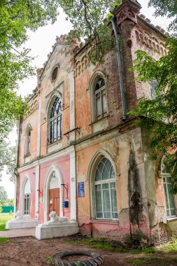 Avchurino, Rusya - Temmuz 2019: Kaluga yakınlarındaki Avchurino malikanesinde 19. Ferzikovsky ilçesi