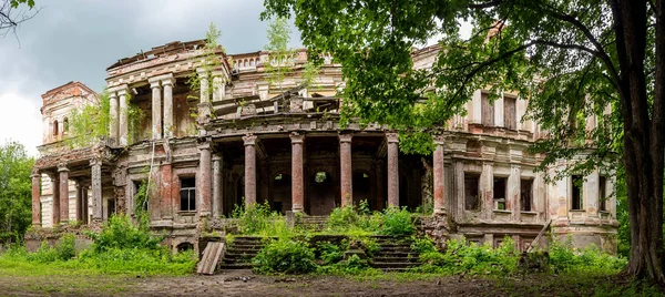Die Ruinen Des Palastes Jaroshenko Ende Des Jahrhunderts Anwesen Stepanovskoe — Stockfoto