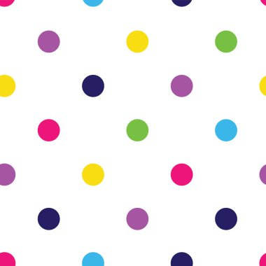 Çok renkli lekeli Dikişsiz desen arka plan vektör.