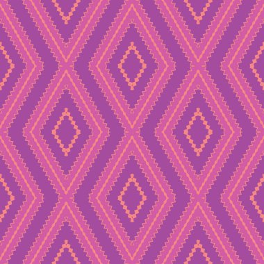 Güzel karmaşık ikat geometrik vektör şablonu arka planı. 