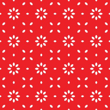 Güzel parlak kırmızı geometrik vektör desenli arka plan. 