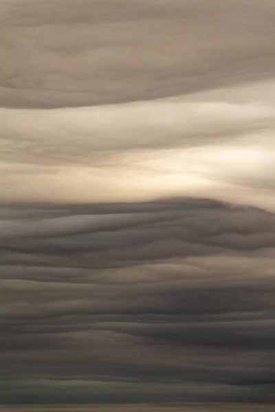 Mystische Wolken Wie Gezeichnet Norilsk September 2018 — Stockfoto