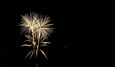 Gerçek renkli havai fişek