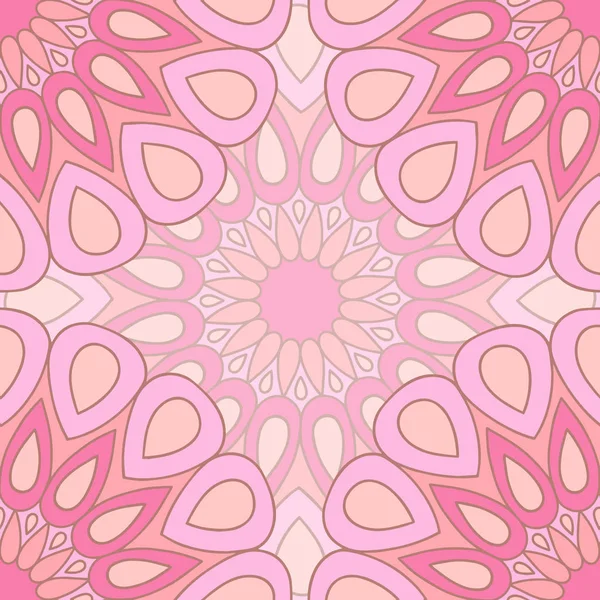 Modèle Sans Couture Avec Mandalas — Image vectorielle