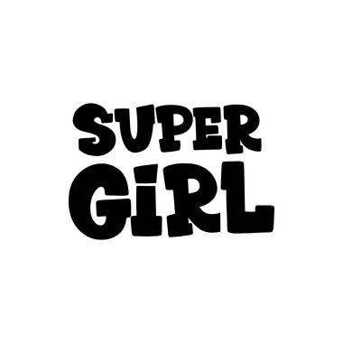 Resimde yazı el yazısı. Kadınlar güç ve feminizm Tema