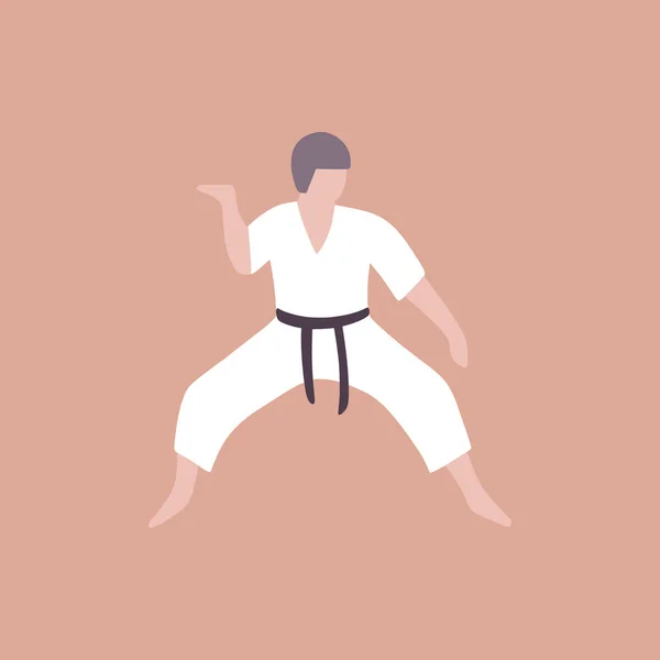 Karate — Stockvektor