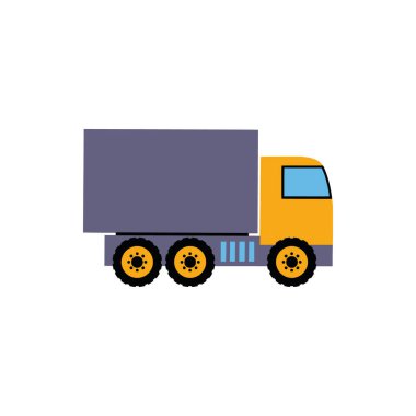 İllüstrasyon inşaat işçileri ve inşaat makineleri. İnşaat alanı. Düz bir biçimle vektör ayarlandı