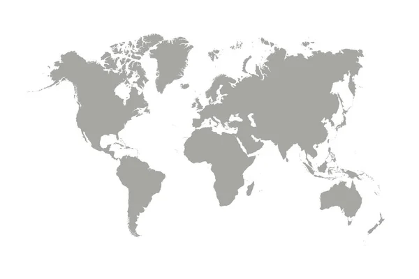 Mapa Del Mundo Fondo Diseño Simple — Vector de stock