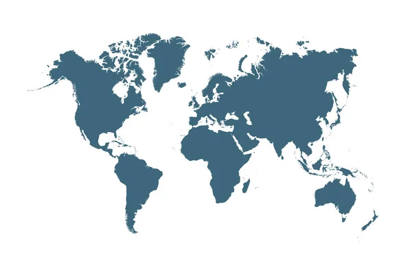 Mapa Del Mundo Fondo Diseño Simple — Archivo Imágenes Vectoriales