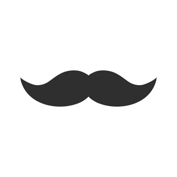 Icono del bigote de Italia. Ilustración simple de ícono de vector de bigote italia para web — Vector de stock