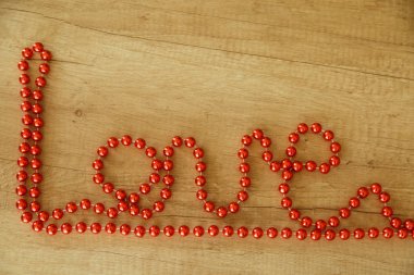 Sevgililer günü, aşk ve kalpleri, Romantik, 14 Şubat için arka plan.