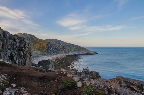 Paesaggio Vicino Teriberka Regione Murmansk Russia — Foto Stock