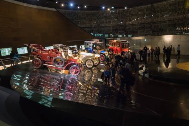 Stuttgart, Almanya - 30 Aralık 2018: İç Müzesi 