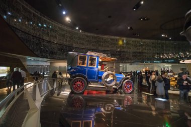 Stuttgart, Almanya - 30 Aralık 2018: İç Müzesi 