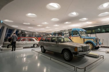 Stuttgart, Almanya - 30 Aralık 2018: İç Müzesi 