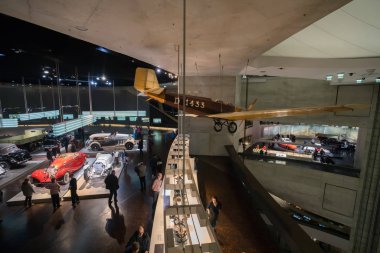 Stuttgart, Almanya - 30 Aralık 2018: İç Müzesi 