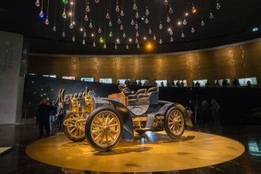 Stuttgart, Almanya - 30 Aralık 2018: İç Müzesi 