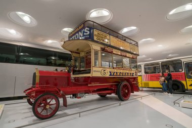 Stuttgart, Almanya - 30 Aralık 2018: İç Müzesi 