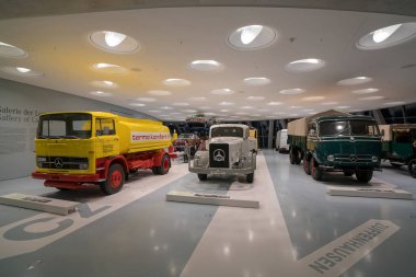 Stuttgart, Almanya - 30 Aralık 2018: İç Müzesi 