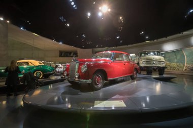 Stuttgart, Almanya - 30 Aralık 2018: İç Müzesi 