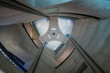 Stuttgart, Almanya - 30 Aralık 2018: İç Müzesi 