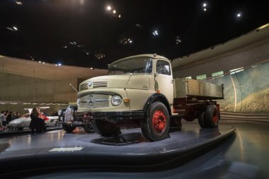 Stuttgart, Almanya - 30 Aralık 2018: İç Müzesi 