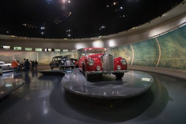 Stuttgart, Almanya - 30 Aralık 2018: İç Müzesi 