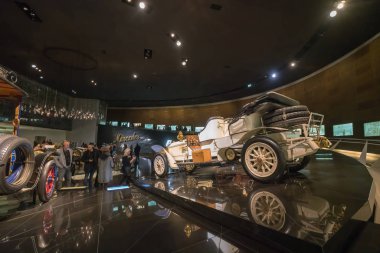 Stuttgart, Almanya - 30 Aralık 2018: İç Müzesi 