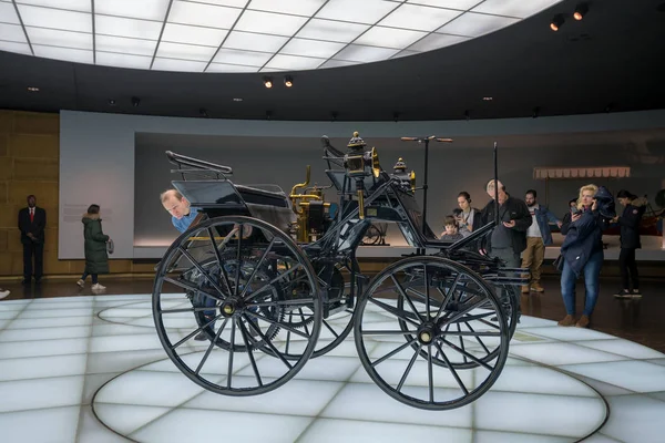 Stuttgart, Almanya - 30 Aralık 2018: İç Müzesi 