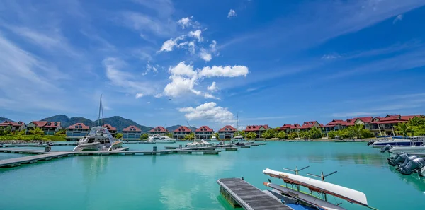 Victoria, Mahe, Seychelles - 5 de octubre de 2018: Una hermosa vista de — Foto de Stock