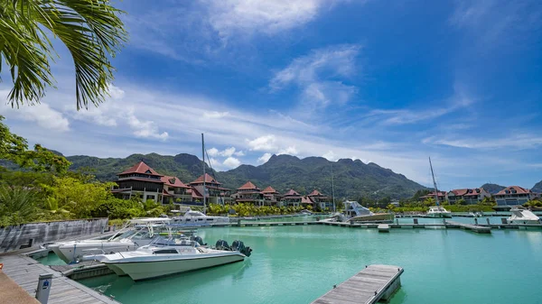 Victoria, Mahe, Seychelles - 5 de octubre de 2018: Una hermosa vista de — Foto de Stock