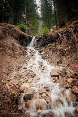 Şelale üzerinde uzun pozlama
