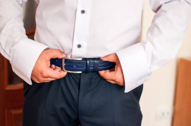 Damat düzeltme mavi kemer