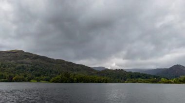 Dramatic Rain Shower Over Derwent Water