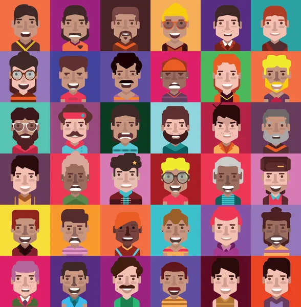 64 yüksek kaliteli Avatar simgeleri seti